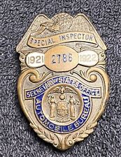 1921 New York Special Inspector Automobile Badge picture