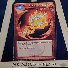 Magi Nation Duel - Flame Control - Cald Spell - Base Limited * Lava picture