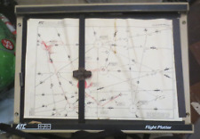 Vintage ATC Flight Plotter Desk System with one map picture