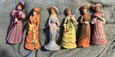 Avon porcelain Ladies 80’s Set Of 6 Beautiful Limited Editions picture