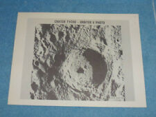 NASA Photo Crater Tycho Orbiter V 1969 picture