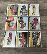 1968 Topps Hot Rods cards COMPLETE SET Of 66 Ex-Mt NM George Barris Custom Cars picture