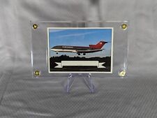 Northwest Airlines Boeing B-727 Airplane Pilot Collector Card Display Case NWA picture