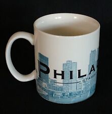 STARBUCKS Philadelphia Coffee Mug 16oz 2002 Collector City Skyline Series One picture