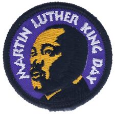 MLK Day Martin Luther King 2 inch Patch AVA0799 F3D12D picture