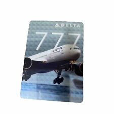 Genuine Delta Airlines Boeing 777-200LR Pilot Trading Card Number 45 picture