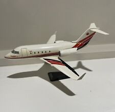 Canadair Challenger Plastic Airplane Desk Model picture