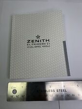 Zenith El Primero 21 Calibre 9004 Watch Manual Instruction Booklet picture