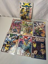 Lot Of 7 Marvel Comics X-Men West Coast Avengers Thor X Factor Giant Man picture