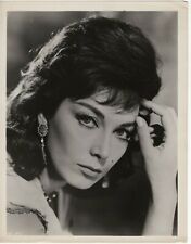 UNKNOWN HOLLYWOOD ACTRESS ALLURING POSE VINTAGE  PORTRAIT 1950s ORIG PHOTO 463 picture