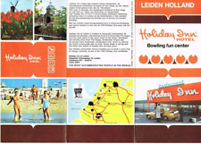 Leiden Holland Holiday Inn Bowling Fun Center Travel Brochure 1960's Vintage picture