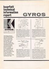 Kearfott Gyros Technical Information Vintage Magazine Print Advertisement picture