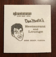 Rare Vintage DINO'S LODGE DEAN MARTIN RESTAURANT Marble Coaster picture