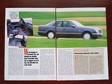1996 Mercedes-Benz E320 - 4 Page Article  picture