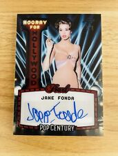 2024 Leaf Pop Century Jane Fonda Pearl Auto 1/1 Case Hit One Of One picture
