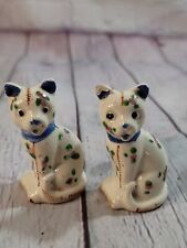 Vintage 1950s Calico Cat Salt And Pepper Shakers Made In Japan picture