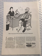 Vintage 1969 The St. Paul Original Print Ad Full Page -   Pay $500 For $100 picture