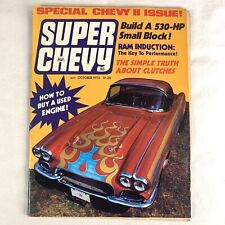 Super Chevy Magazine Chevy II Corvette GM Small Block Engine October 1976 picture