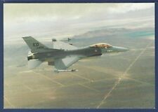 USAF General Dynamics F-16 Falcon Fighter Jet over Edwards AFB, California picture