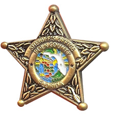 BFP-013 Polk County Florida Deputy Sheriff Lapel Pin Grady Judd picture