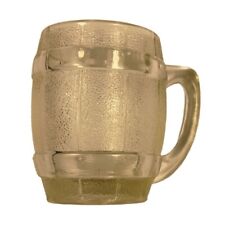 Vintage Mug Shot Glass Handle Mini Beer Whiskey Barrel 2 oz picture