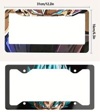 2x PCS DragonBall Aluminum Alloy License Plate Frames picture