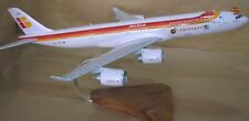 Airbus A-340 Iberia Air Airplane Wood Model Replica Large  picture