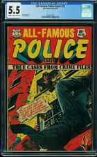 All-Famous Police Cases 15 CGC 5.5 L.B. Cole 2nd FINEST ON GPA 1954 Star Crime picture