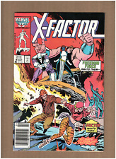 X-Factor #8 Newsstand Marvel Comics 1986 Marc Silvestri VF- 7.5 picture