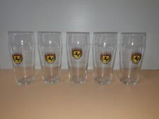 Vintage German Beer Glasses Rims Stuttgart Emblems/ Set Of 5 picture