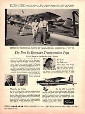 Print Ad 1955 Cessna The Complete Air Fleet For Business Needs picture
