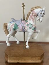 Rare Summit Collection Exclusive  “Chariots of Fire” Horse Sculpture Music Box picture