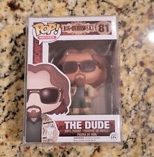 Funko Pop Vinyl: The Big Lebowski The Dude #81 Vaulted 2013 With Pop Protector picture