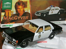 Greenlight Macgyver 1/18 1986 Chevrolet Caprice Police Car Lapd picture