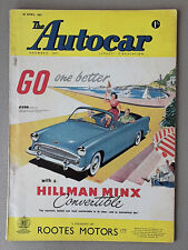 The Autocar April 26 1957 Original British Car Magazine UK Vintage Car Issue  picture