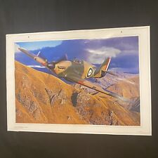 Hawker Hurricane MK IIA Photograph Air Force Fighter Jet USA War Poster 20x14 picture