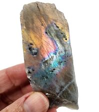 Rainbow Labradorite Polished Face Madagascar 35.7 grams picture