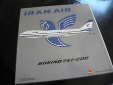 Rare INFLIGHT 200 Boeing 747-200 IRAN AIR, 1:200, Perfect,  PERFECT picture
