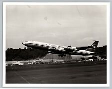 Airplane PIA Pakistan International Airlines Boeing 707C B&W 8x10 Photo C1 picture