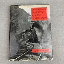 American Narrow Gauge Railroads by George Woodman Hilton HC DJ 1990 picture
