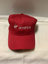 Virgin America Airlines Hat Brand New Alaska Airlines Original issue by VX. picture