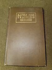 WWI Battle Fire Training Book  Dated 1917 picture