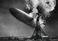 1937 Hindenburg Disaster PHOTO, airship, zeppelin, Lakehurst, NJ, Germany German picture