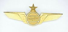 Authentic Vintage Obsolete Empire Airlines Pilot Wing Pin Badge Wings New York picture