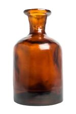 Huge Antique Hand Blown Amber Glass Apothecary Bottle / Jug w Pontil, 6.25 LBS picture