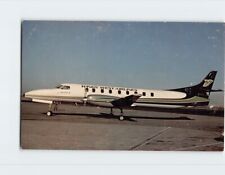 Postcard Wings West Airlines Swearingen Metro III Aircraft picture