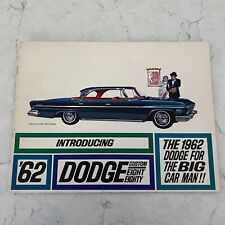 1962 Dodge Custom 880 Convertible Sedan Hardtop Wagon Automobile Sales Brochure picture