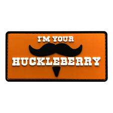 I'M Your Huckleberry Hook Patch (3D-PVC Rubber-3.5 X 1.75)  picture