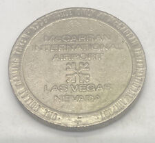 McCarran International Airport $1 Casino Token Las Vegas NV Franklin Mint 1980 picture