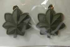 Brand New Military US Army Air Force Pin Major Officer Rank Oak Leafs 4 Piece 1